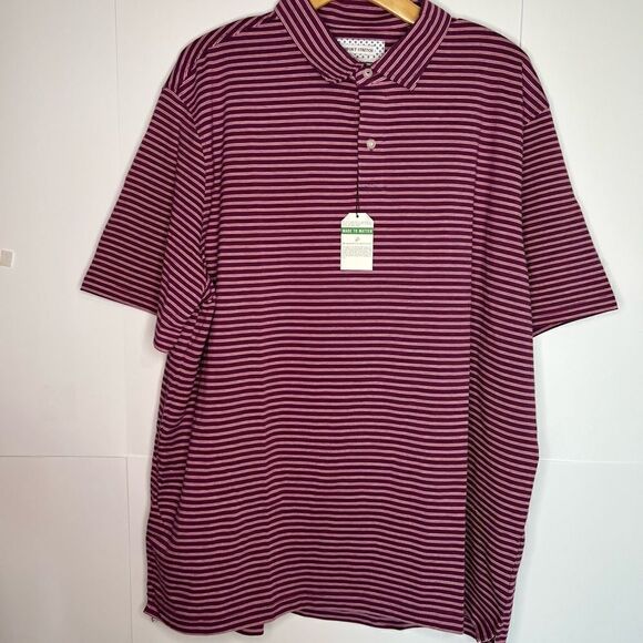 Nwt Jos A. Bank - Polo - Magenta ; XXL Tailored Fit. Cotton - Picture 4 of 13